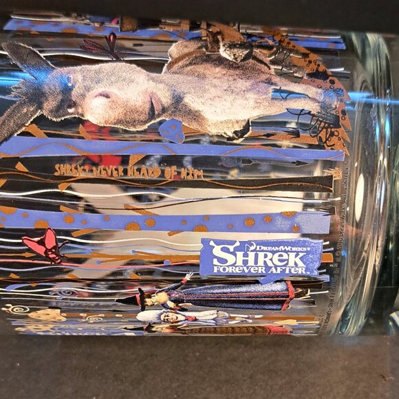 Set of 2 McDonald's Shrek 4 Forever After Glasses - Picture 5 of 13